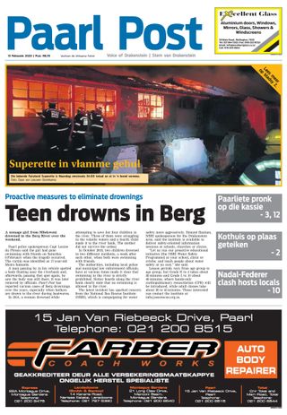 Paarl Post - October 29, 2020 Paarl Post Cover - October 29, 2020 Edition
