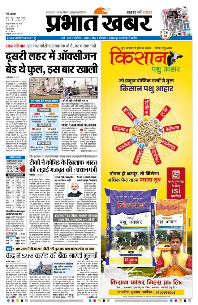 Prabhat Khabar Ranchi