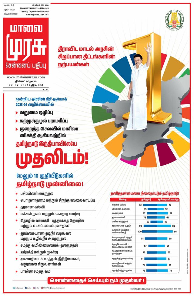 Malai Murasu Chennai