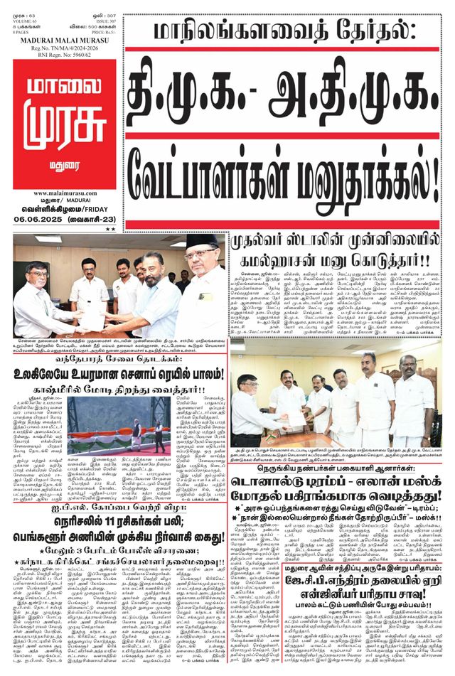 Malai Murasu Madurai