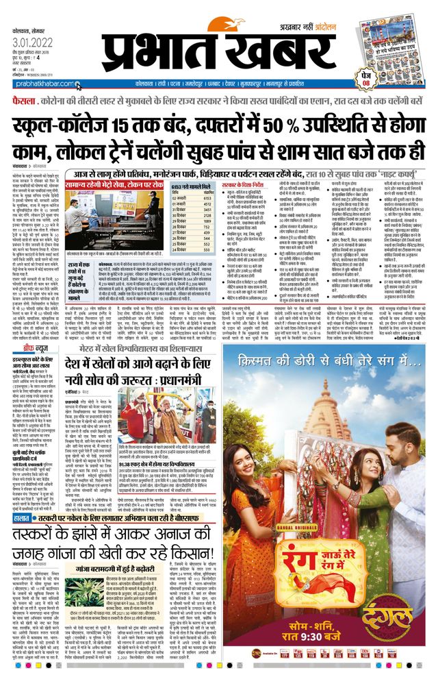 Prabhat Khabar Kolkata