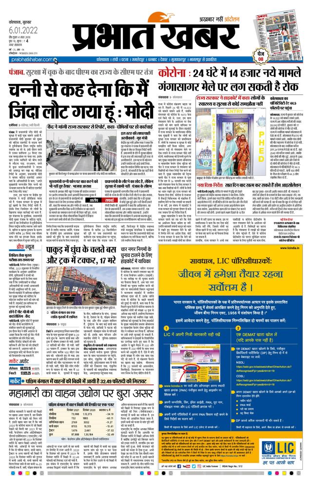 Prabhat Khabar Kolkata