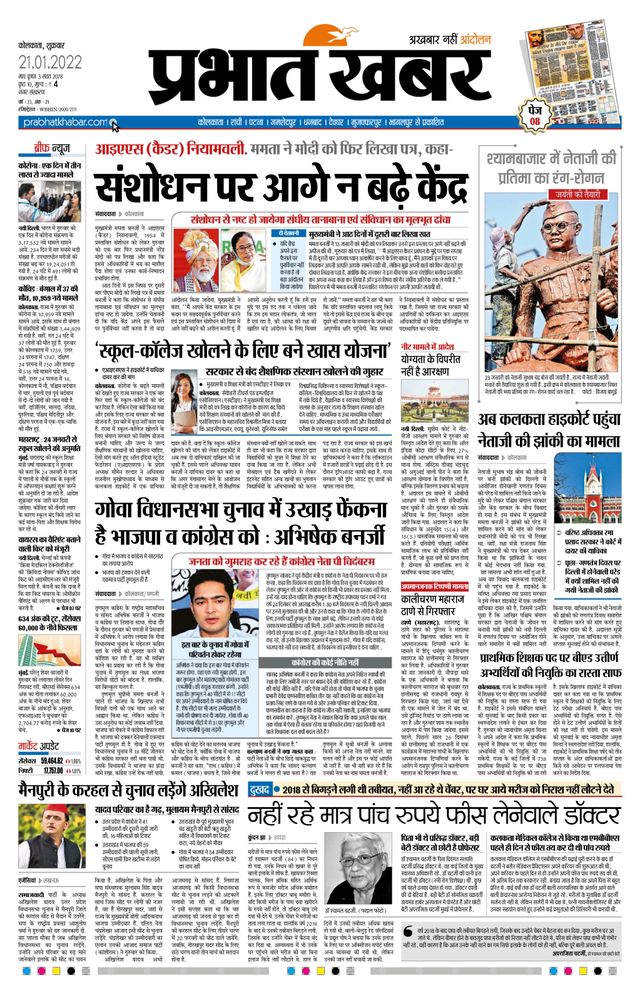 Prabhat Khabar Kolkata