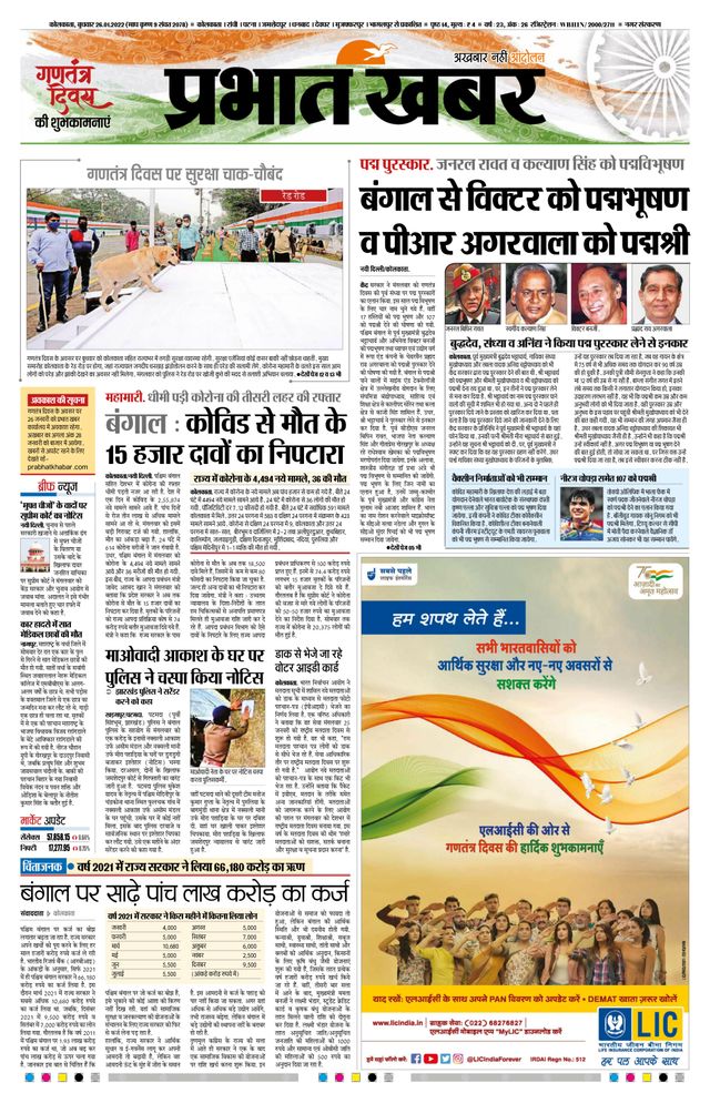 Prabhat Khabar Kolkata