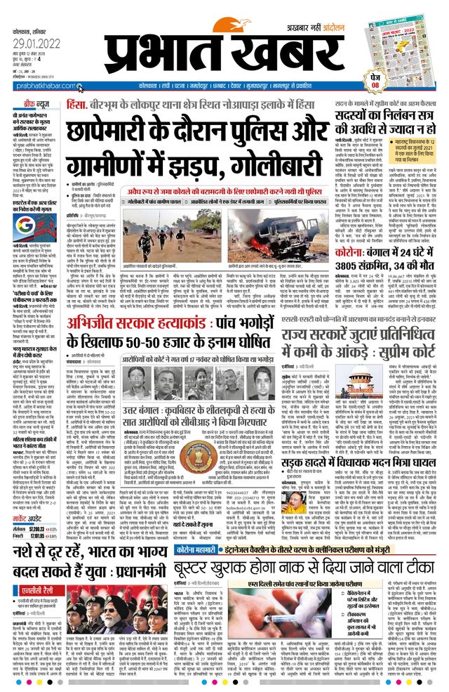 Prabhat Khabar Kolkata