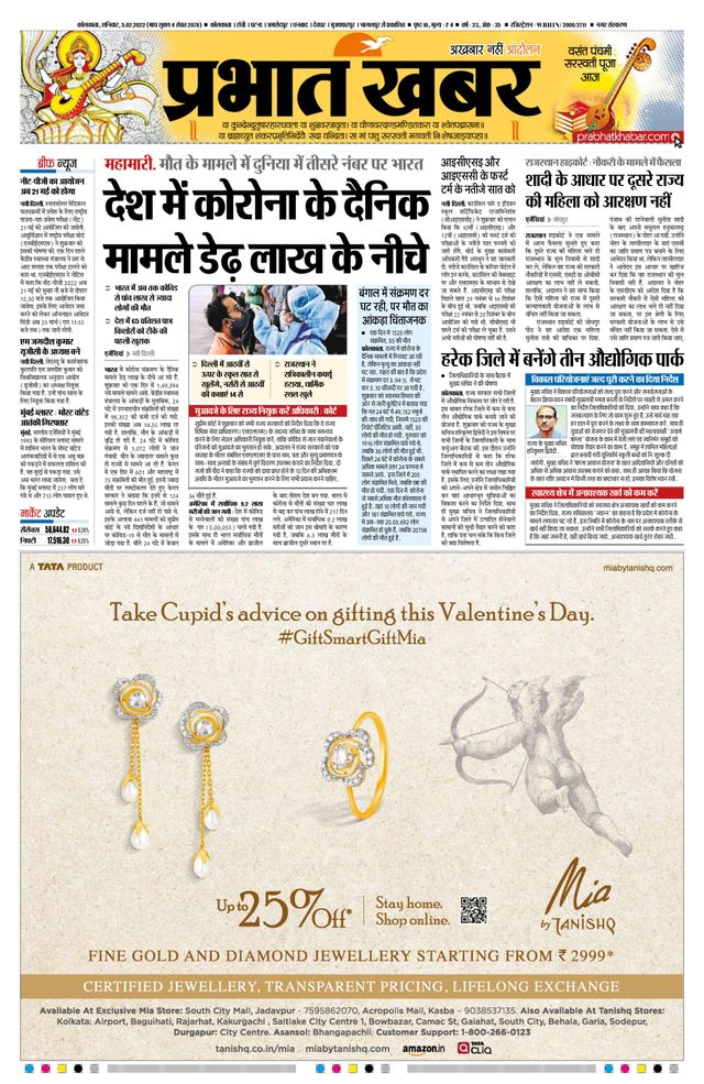 Prabhat Khabar Kolkata