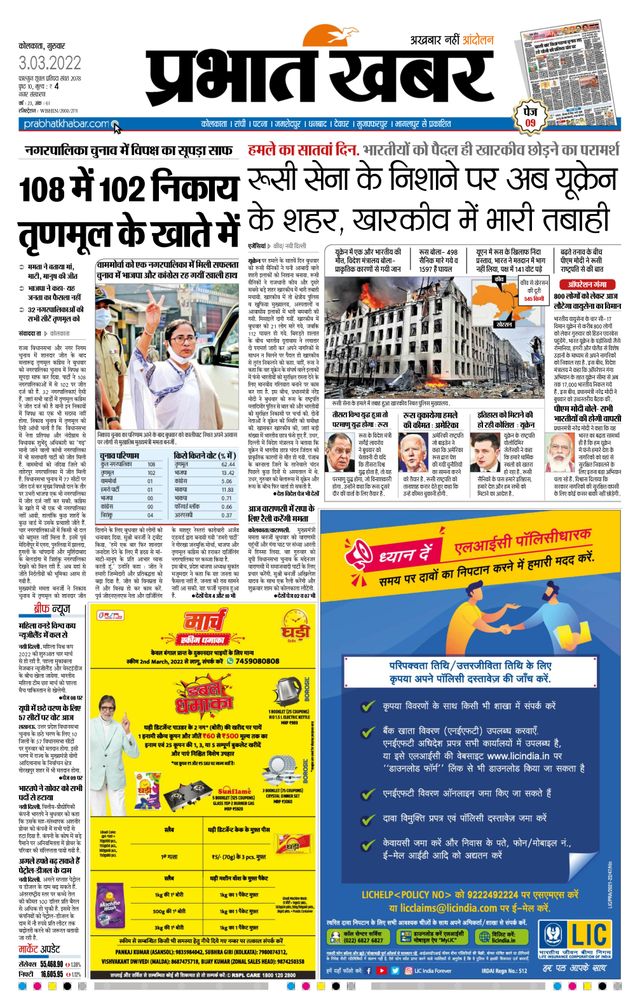 Prabhat Khabar Kolkata