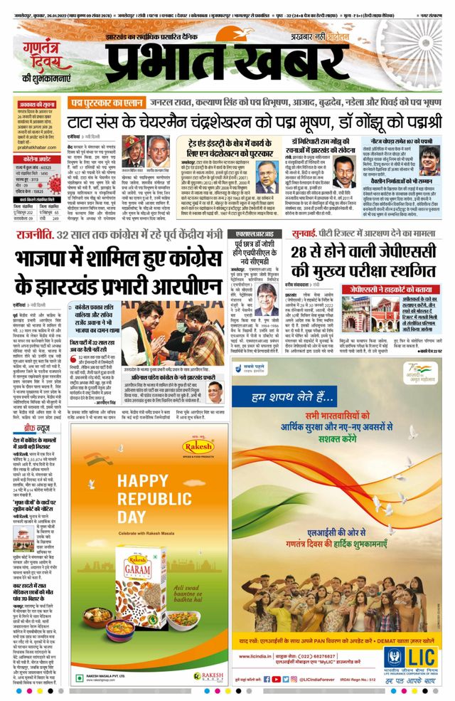 Prabhat Khabar Jamshedpur