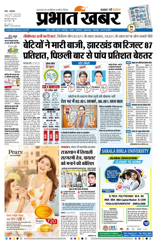 Prabhat Khabar Deoghar