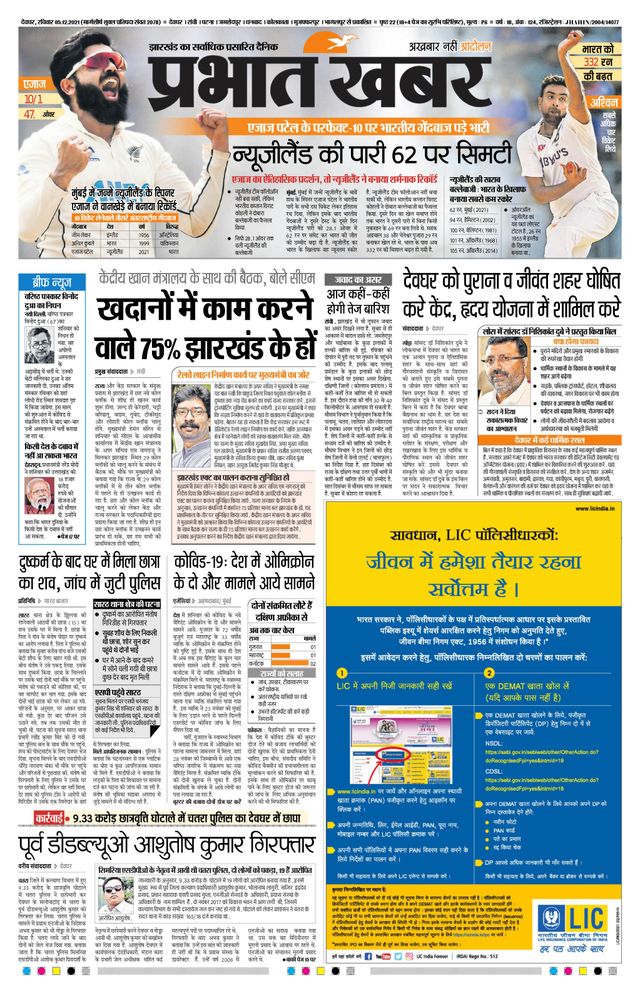 Prabhat Khabar Deoghar