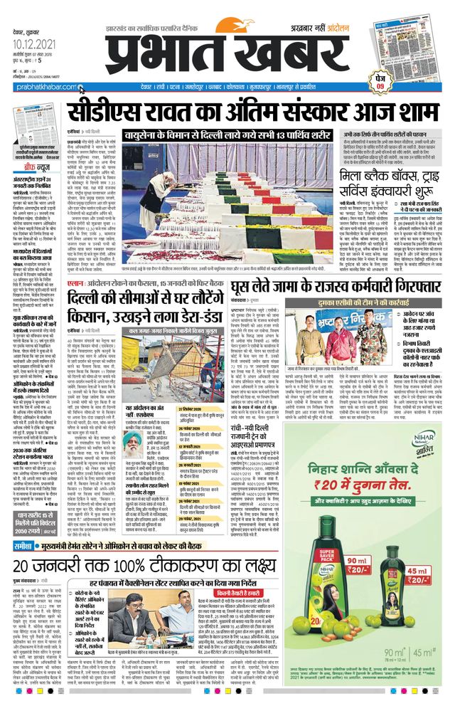 Prabhat Khabar Deoghar