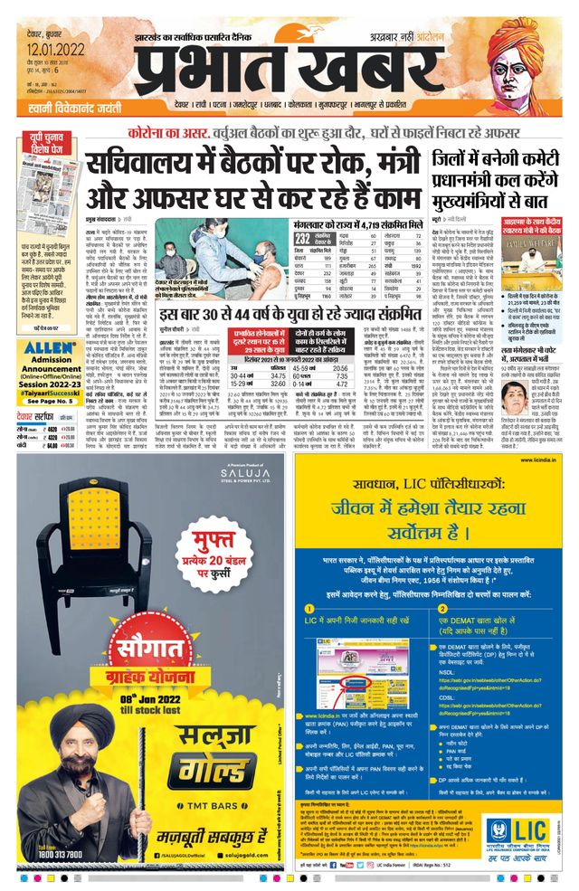 Prabhat Khabar Deoghar