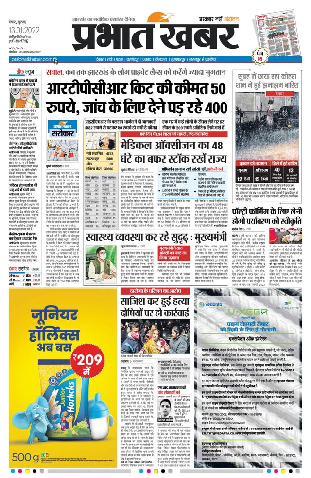 Prabhat Khabar Deoghar