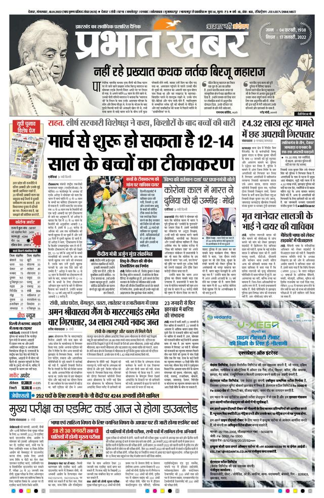 Prabhat Khabar Deoghar