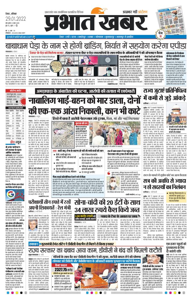 Prabhat Khabar Deoghar