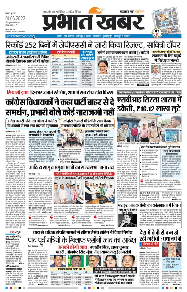 Prabhat Khabar Deoghar
