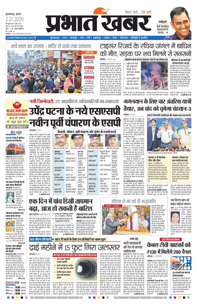 Prabhat Khabar Muzaffarpur