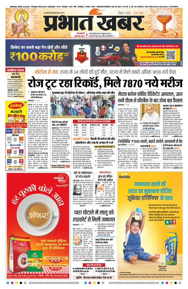 Prabhat Khabar Muzaffarpur