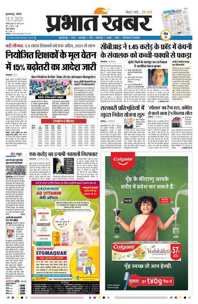 Prabhat Khabar Muzaffarpur