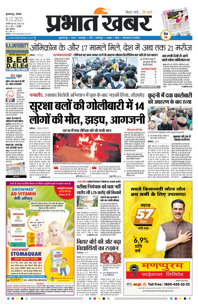 Prabhat Khabar Muzaffarpur