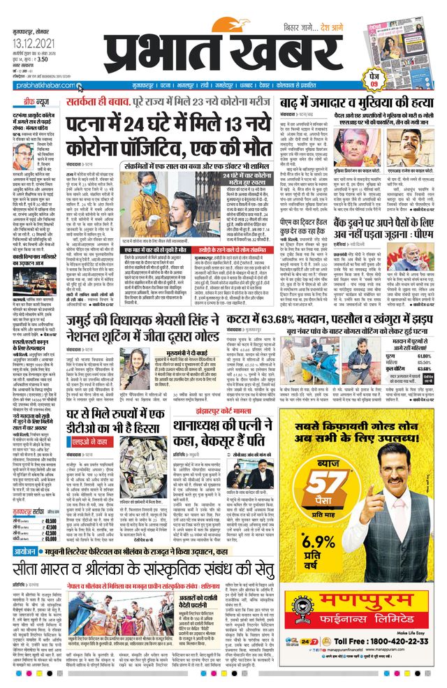 Prabhat Khabar Muzaffarpur