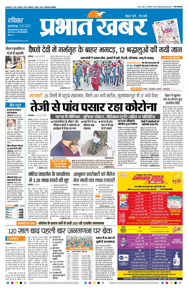 Prabhat Khabar Muzaffarpur