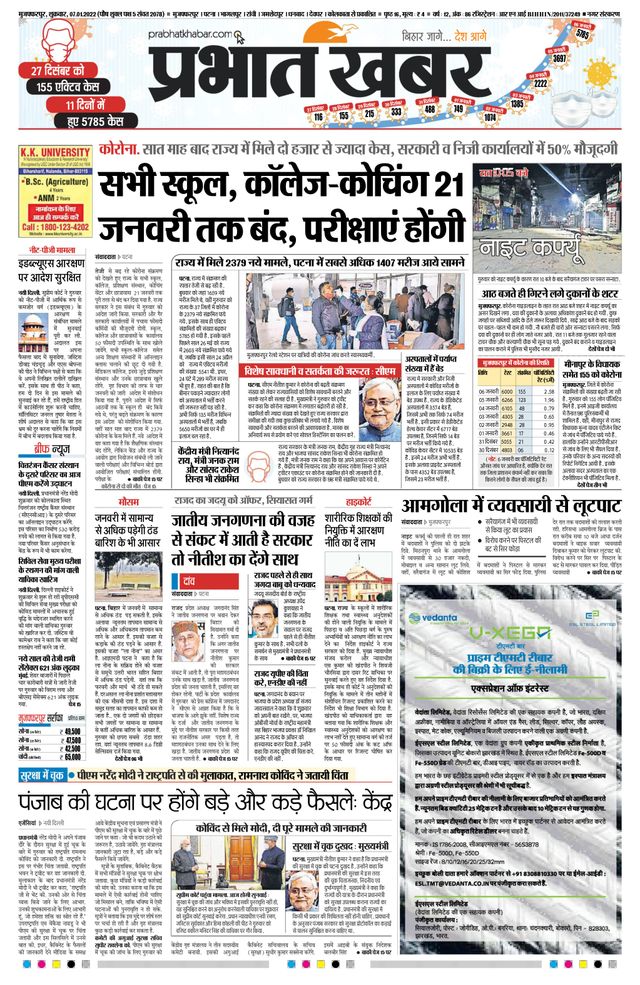 Prabhat Khabar Muzaffarpur