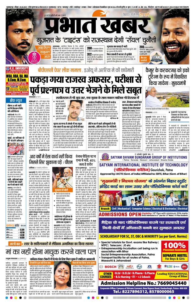 Prabhat Khabar Muzaffarpur