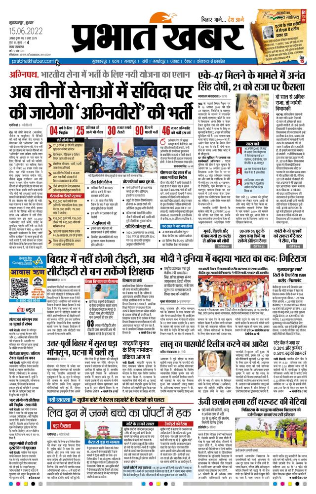 Prabhat Khabar Muzaffarpur