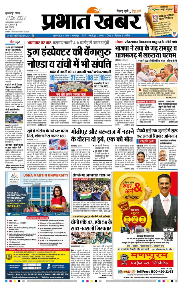 Prabhat Khabar Muzaffarpur