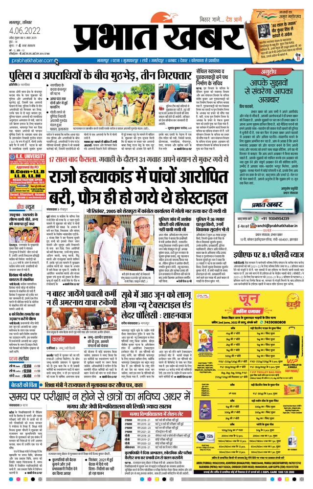 Prabhat Khabar Bhagalpur