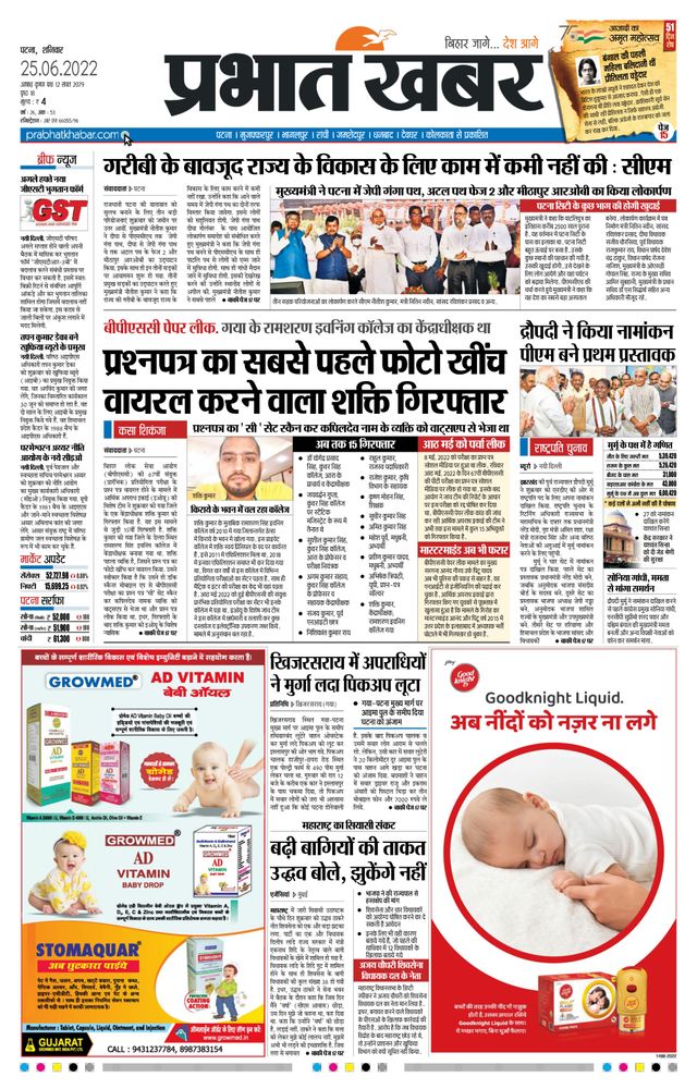 Prabhat Khabar Gaya