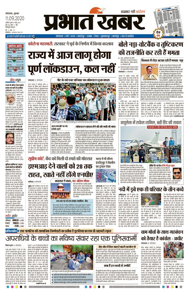 Prabhat Khabar Siliguri