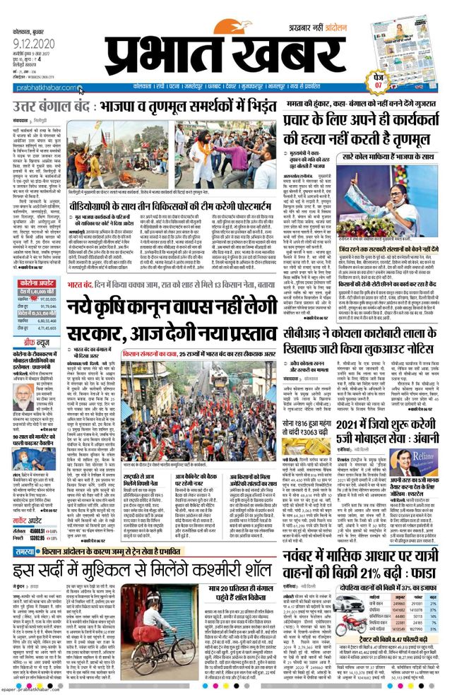 Prabhat Khabar Siliguri