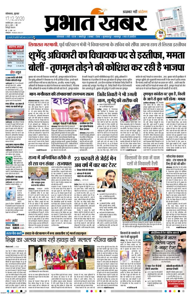 Prabhat Khabar Siliguri