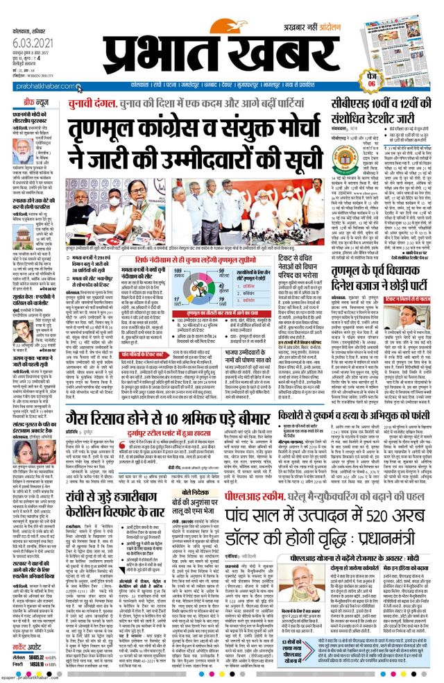 Prabhat Khabar Siliguri