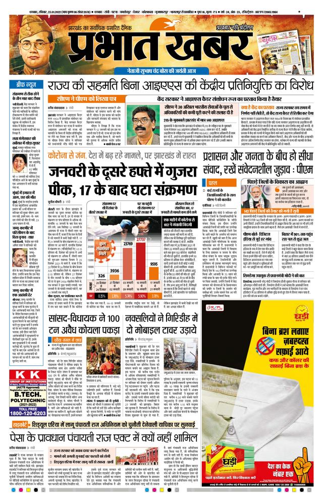 Prabhat Khabar Bokaro