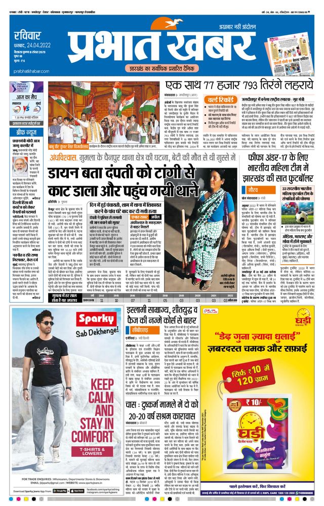 Prabhat Khabar Bokaro