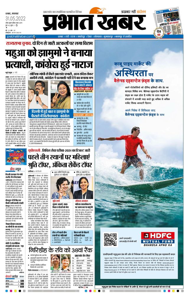 Prabhat Khabar Bokaro