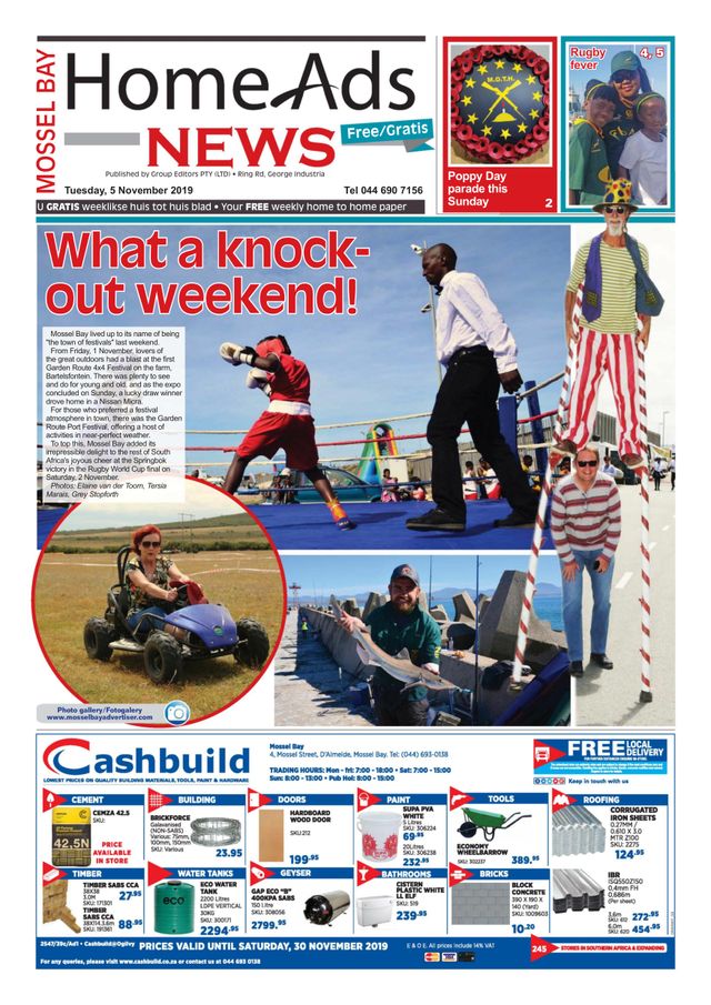 Mossel Bay Home Ads News