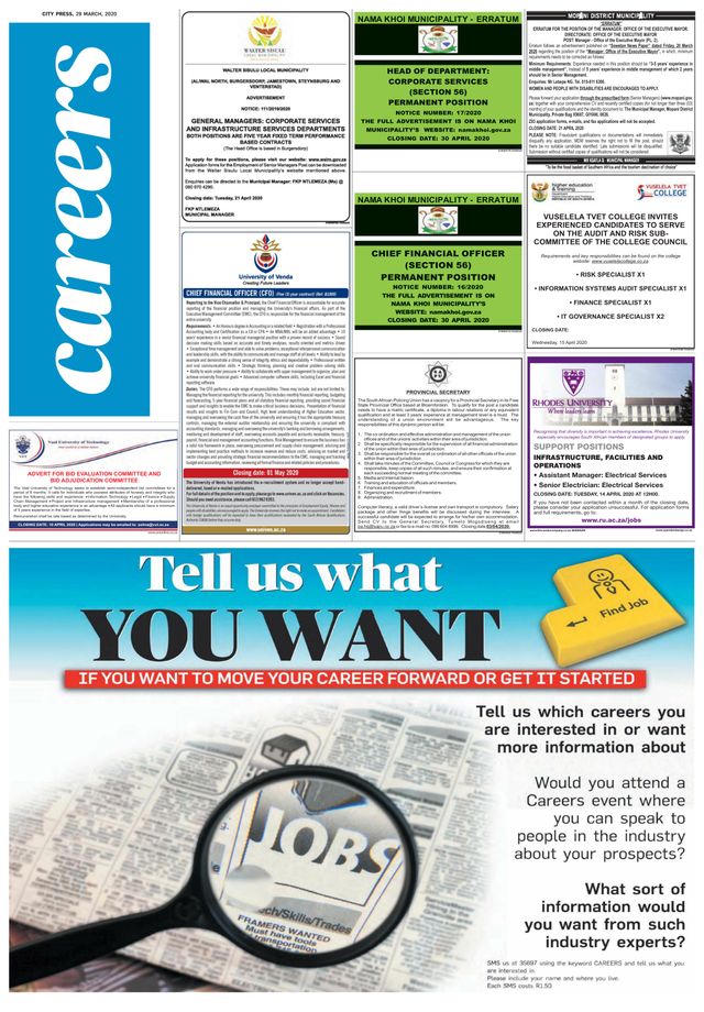 City Press: Careers
