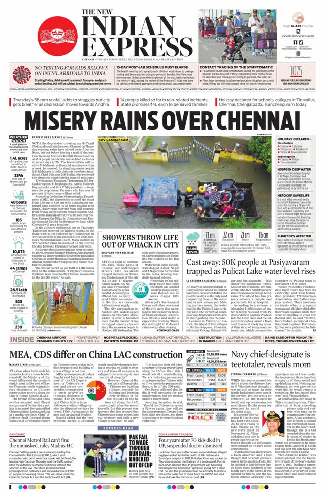 The New Indian Express Chennai