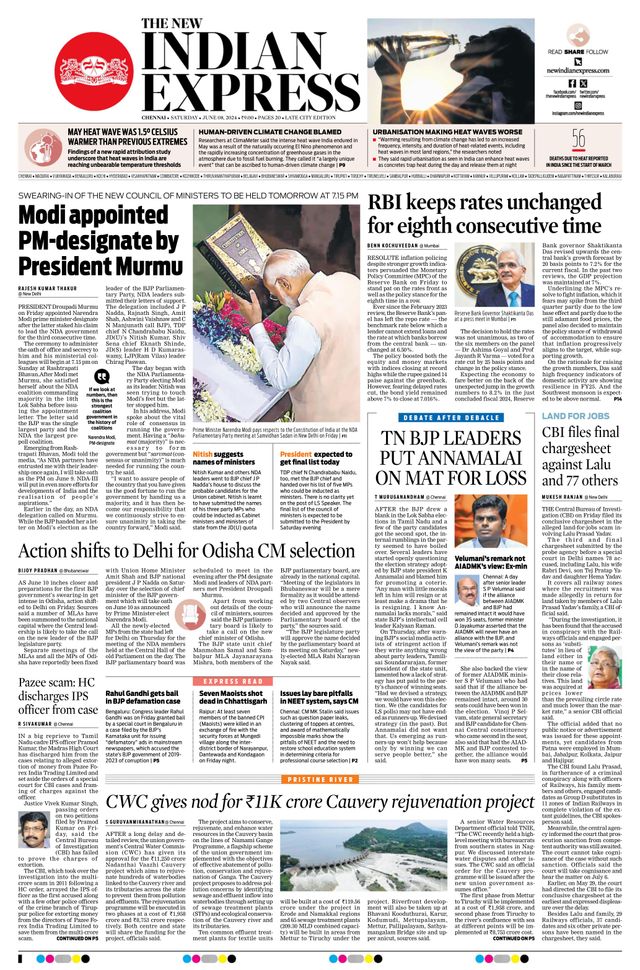 The New Indian Express Chennai