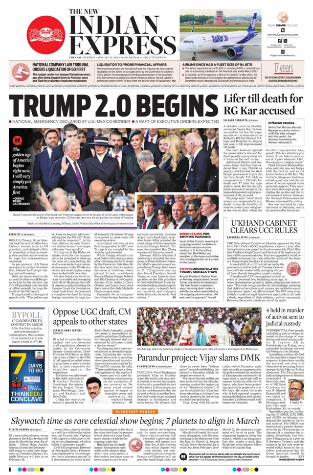 The New Indian Express Chennai