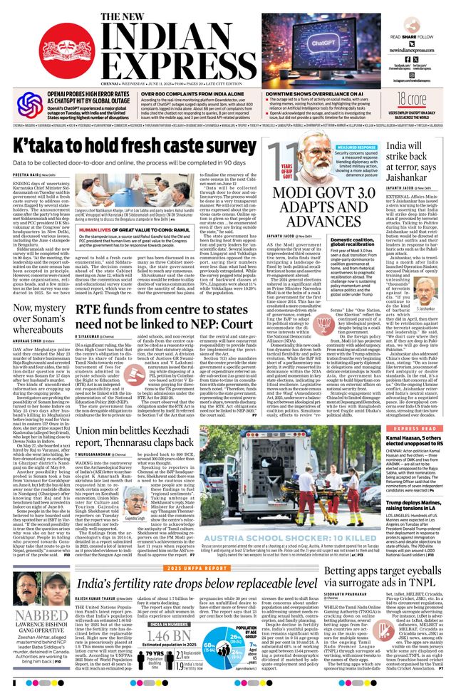 The New Indian Express Chennai