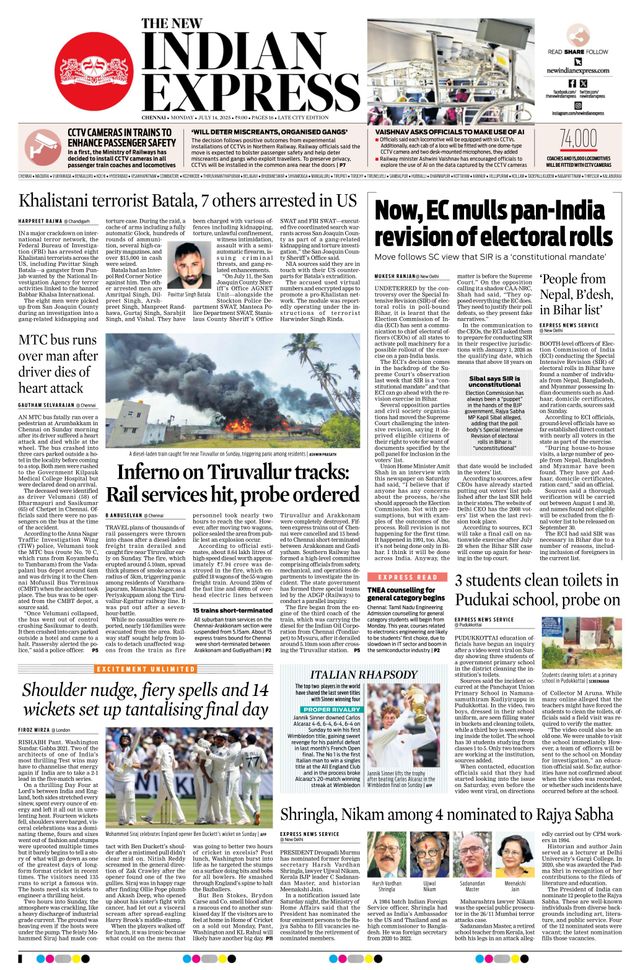 The New Indian Express Chennai