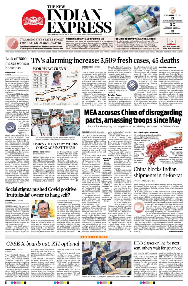 The New Indian Express Madurai