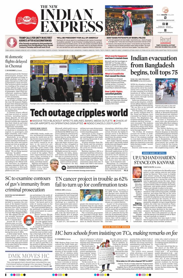 The New Indian Express Madurai