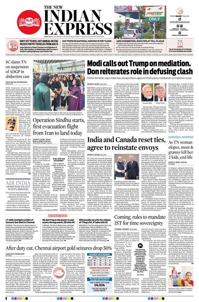 The New Indian Express Madurai