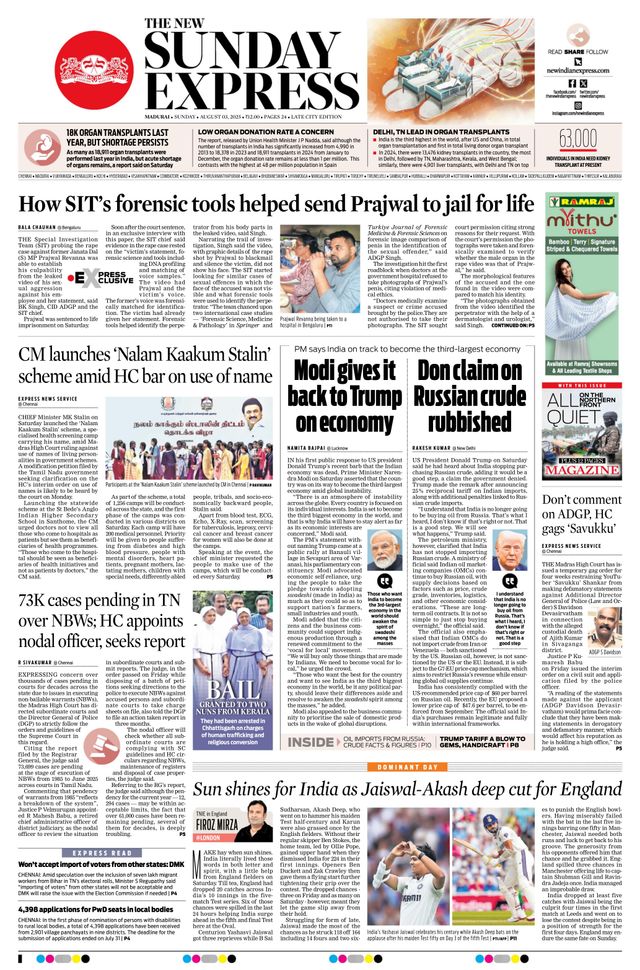 The New Indian Express Madurai